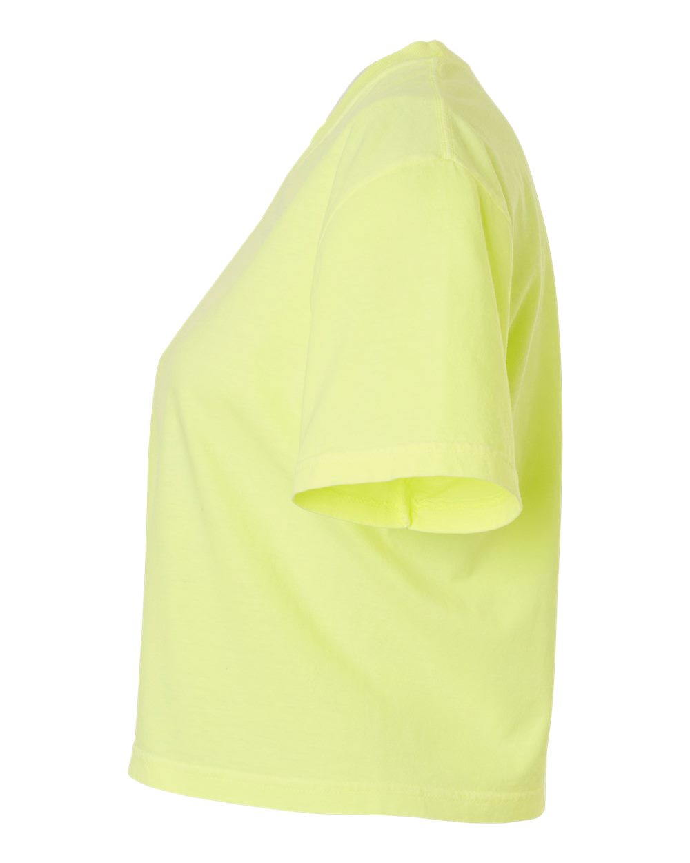 Comfort Colors Women's Garment-Dyed Heavyweight Boxy T-Shirt - 3023CL Neon Lemon