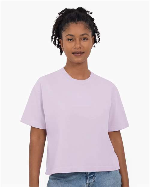 Comfort Colors Women's Garment-Dyed Heavyweight Boxy T-Shirt - 3023CL Orchid