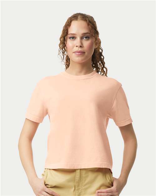 Comfort Colors Women's Garment-Dyed Heavyweight Boxy T-Shirt - 3023CL Peachy