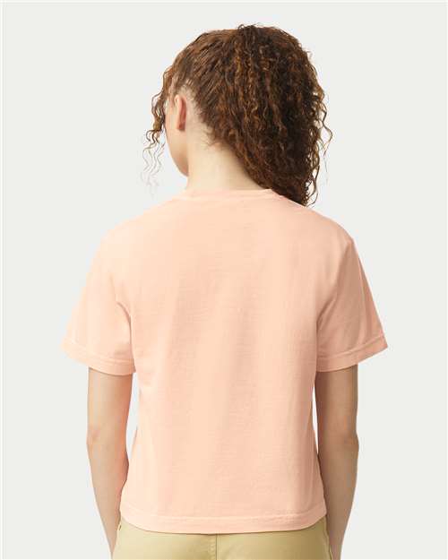 Comfort Colors Women's Garment-Dyed Heavyweight Boxy T-Shirt - 3023CL Peachy