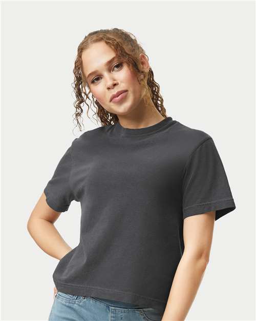 Comfort Colors Women's Garment-Dyed Heavyweight Boxy T-Shirt - 3023CL Pepper