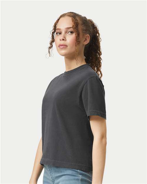Comfort Colors Women's Garment-Dyed Heavyweight Boxy T-Shirt - 3023CL Pepper