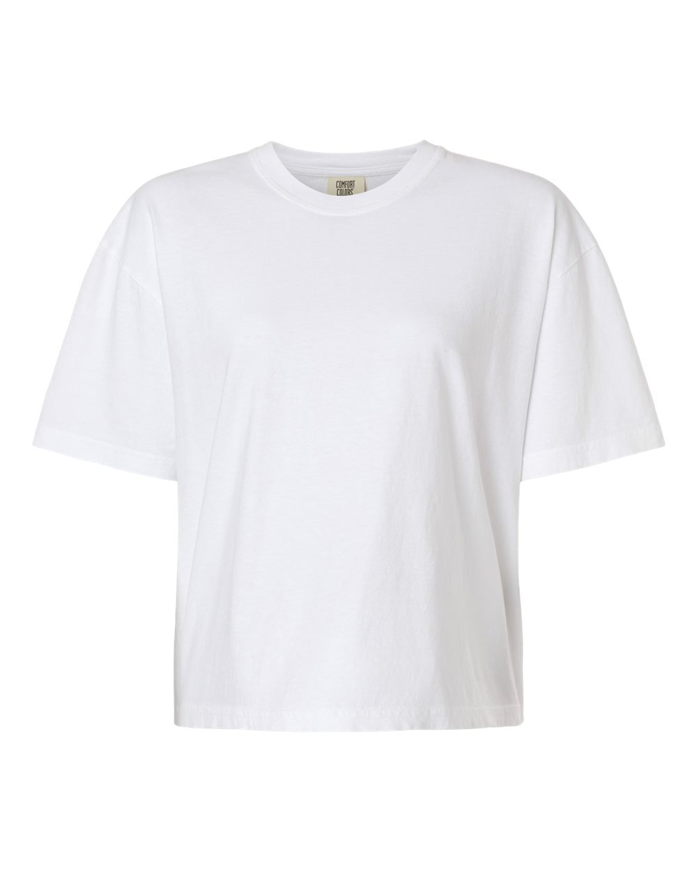 Comfort Colors Women's Garment-Dyed Heavyweight Boxy T-Shirt - 3023CL White