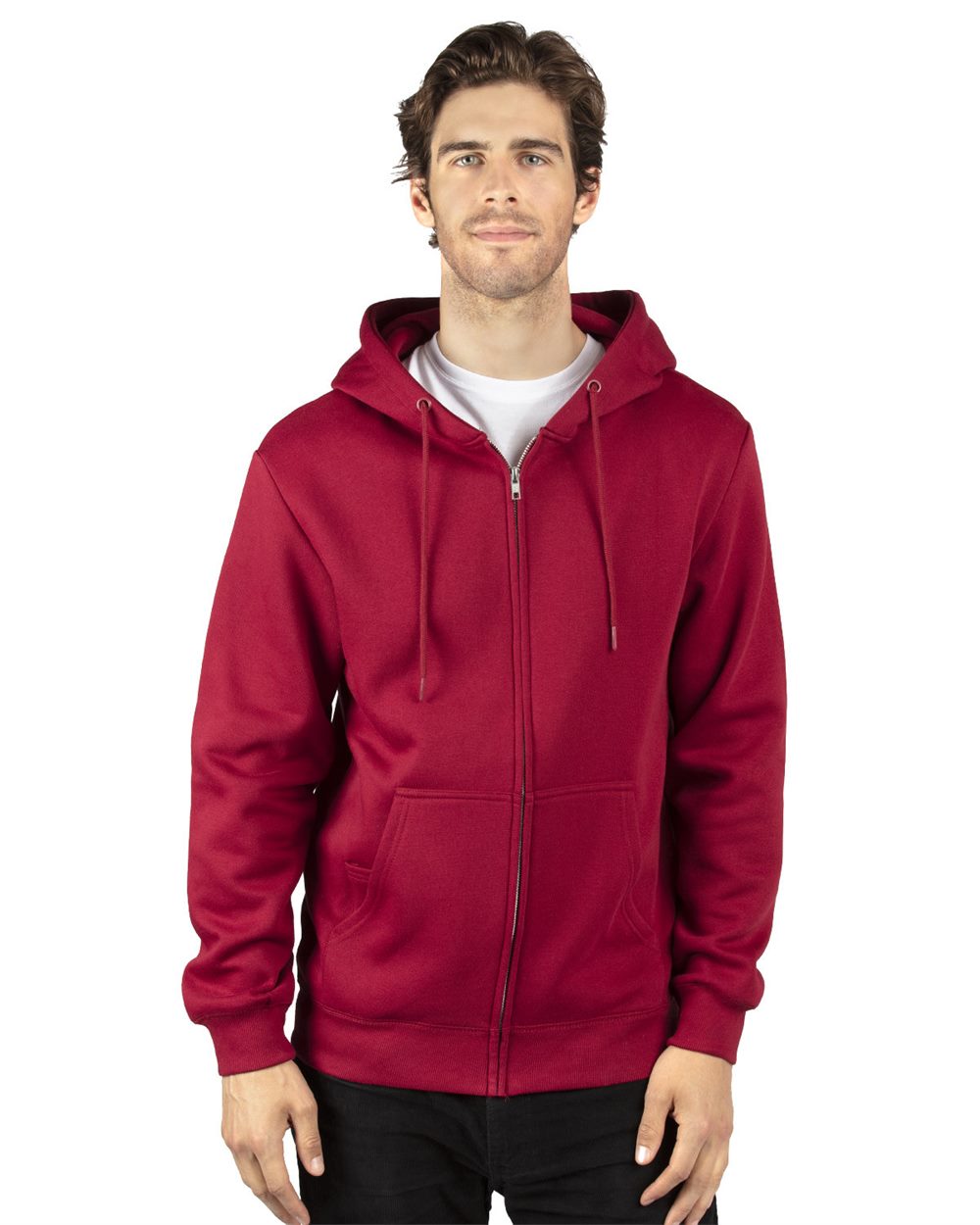 Threadfast Apparel Unisex Fleece Full-Zip Hooded Sweatshirt - 320Z