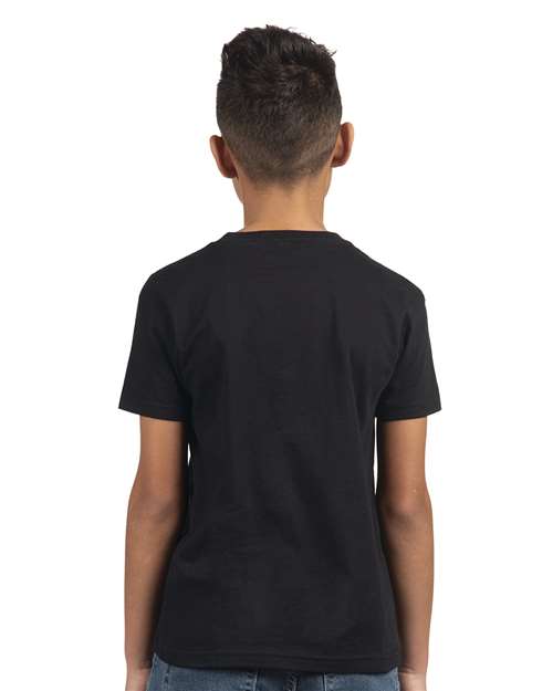 Next Level Youth Cotton T-Shirt - 3310 - 3310B Black