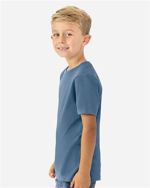Next Level Youth Cotton T-Shirt - 3310 - 3310B Blue Jean