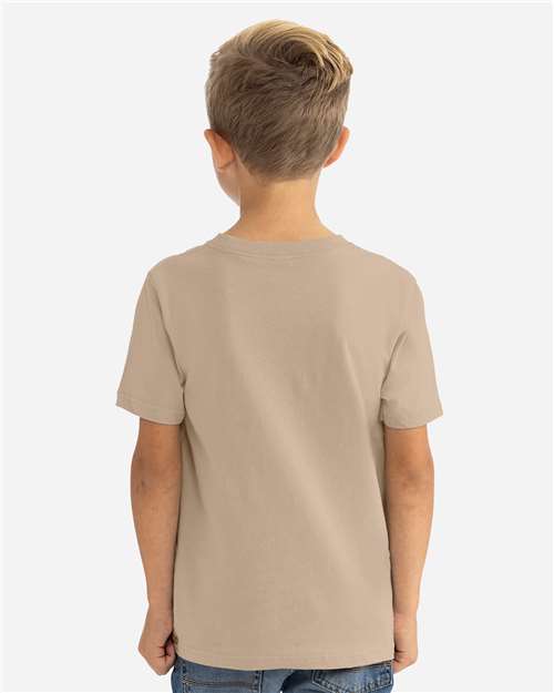Next Level Youth Cotton T-Shirt - 3310 - 3310B Tan