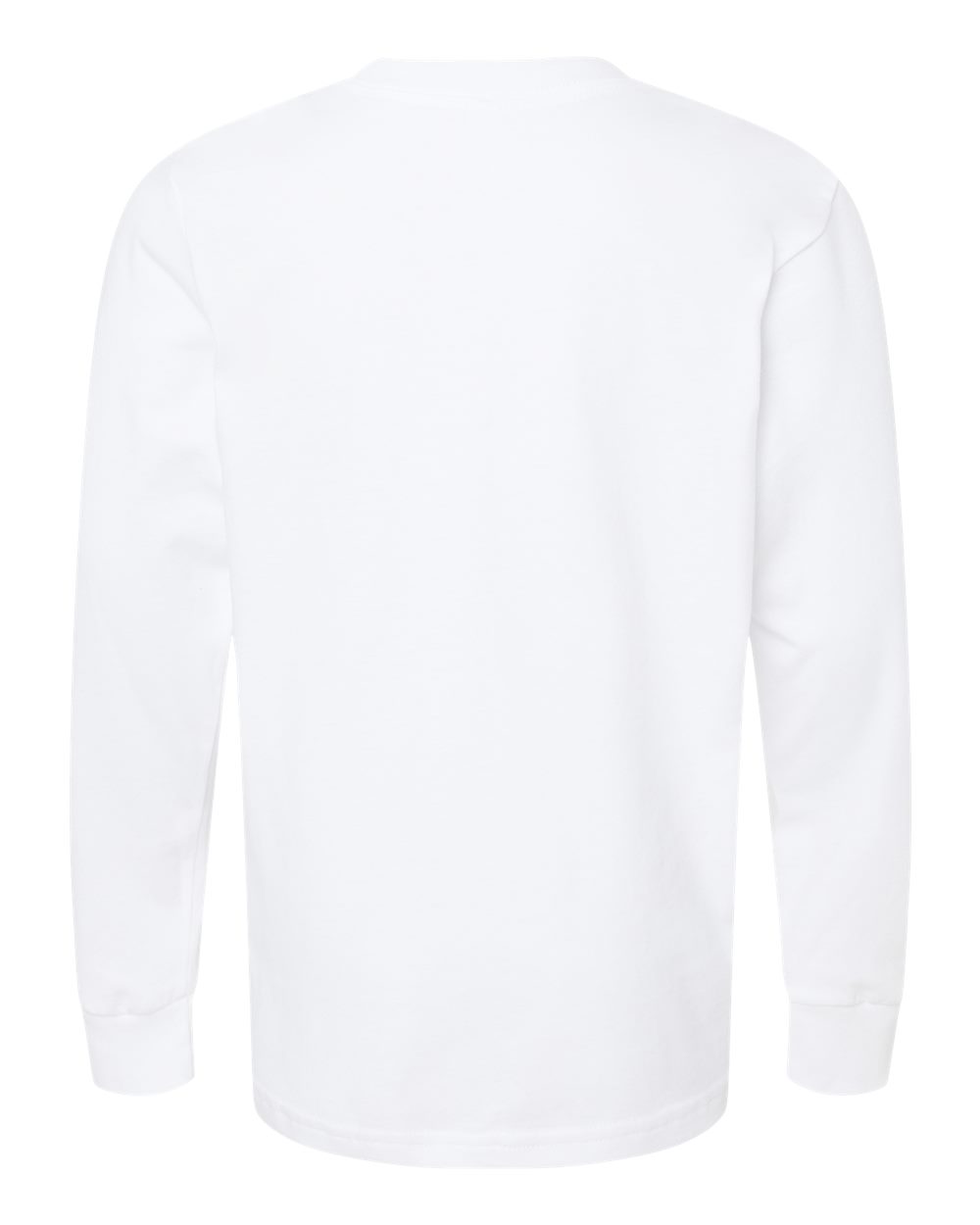 Next Level Youth Cotton Long Sleeve T-Shirt - 3311 - 3311N White