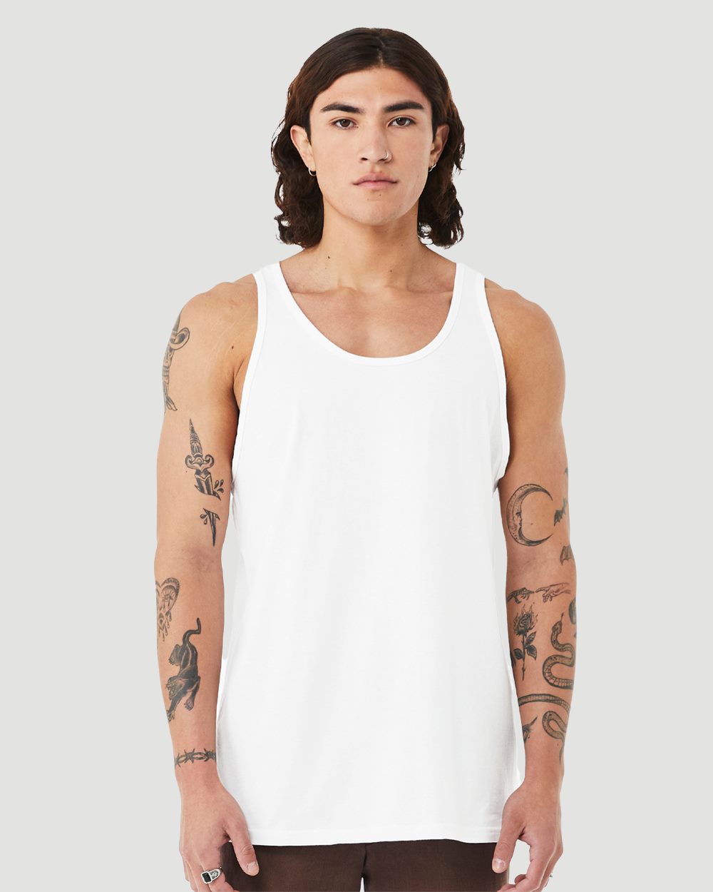 BELLA + CANVAS Unisex Heather CVC Tank - 3480CVC