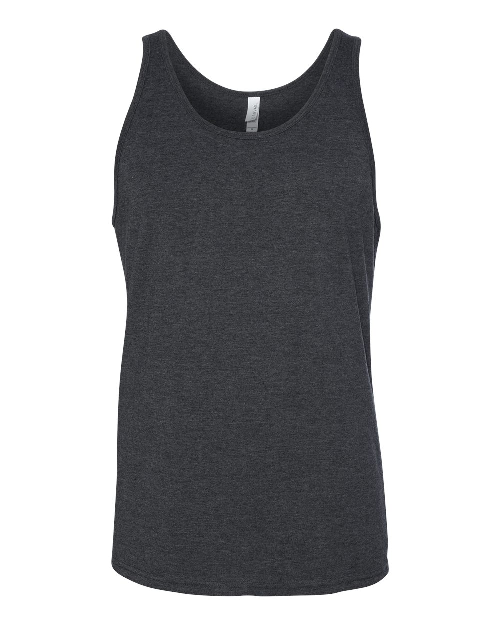 BELLA + CANVAS Unisex Heather CVC Tank - 3480CVC Dark Grey Heather