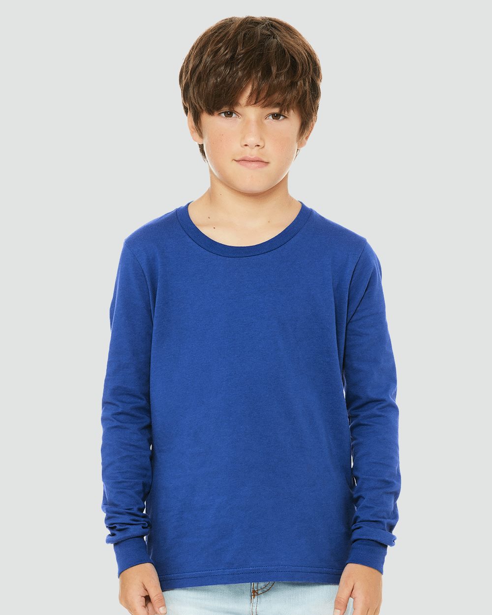 BELLA + CANVAS Youth Jersey Long Sleeve Tee - 3501Y
