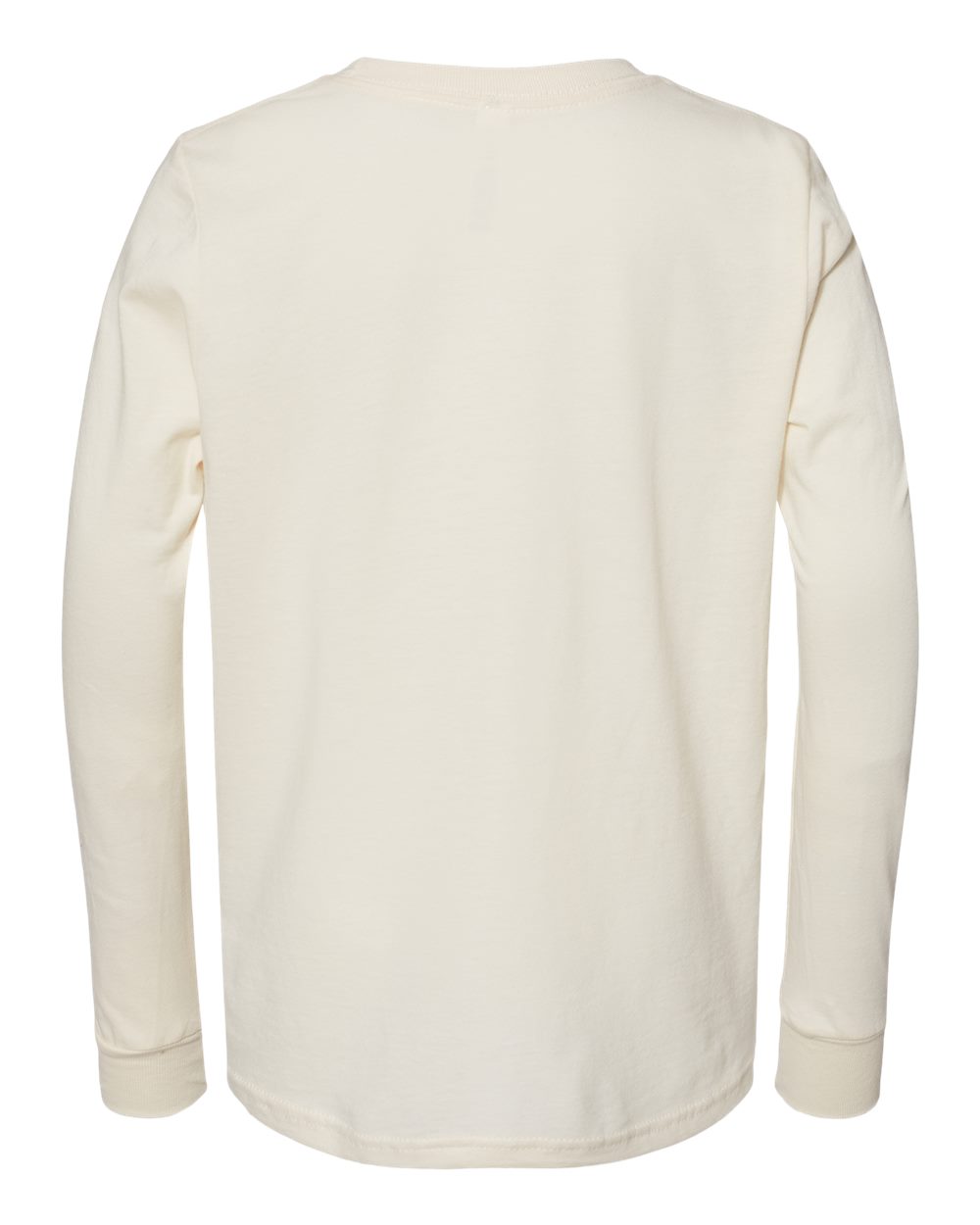 BELLA + CANVAS Youth Jersey Long Sleeve Tee - 3501Y Natural
