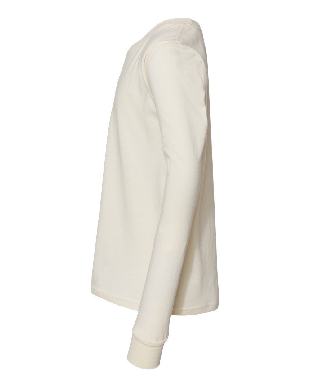 BELLA + CANVAS Youth Jersey Long Sleeve Tee - 3501Y Natural