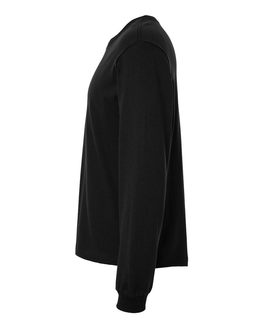 BELLA + CANVAS 6 oz. Heavyweight Long Sleeve Tee - 3511 Black