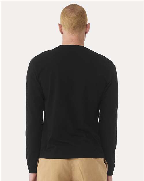 BELLA + CANVAS 6 oz. Heavyweight Long Sleeve Tee - 3511 Black