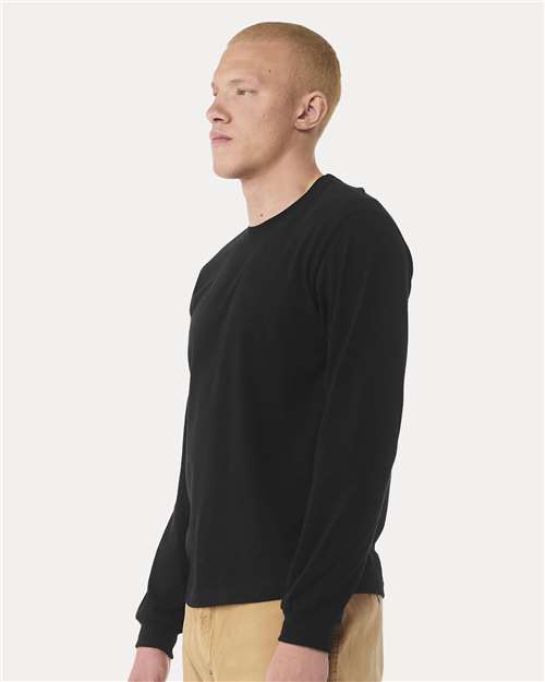 BELLA + CANVAS 6 oz. Heavyweight Long Sleeve Tee - 3511 Black