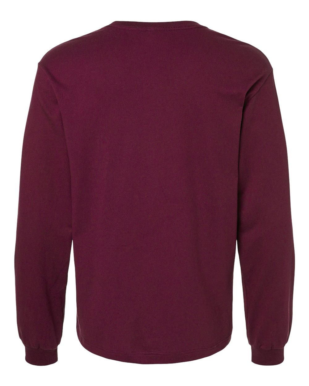BELLA + CANVAS 6 oz. Heavyweight Long Sleeve Tee - 3511 Maroon