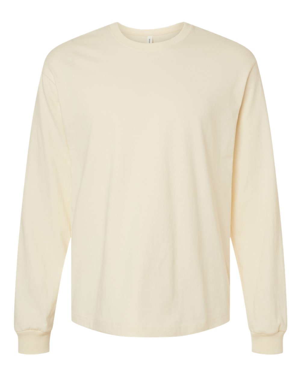 BELLA + CANVAS 6 oz. Heavyweight Long Sleeve Tee - 3511 Natural