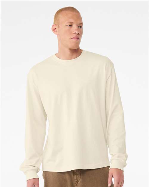 BELLA + CANVAS 6 oz. Heavyweight Long Sleeve Tee - 3511 Natural