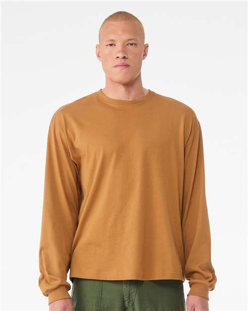 BELLA + CANVAS 6 oz. Heavyweight Long Sleeve Tee - 3511 Toast