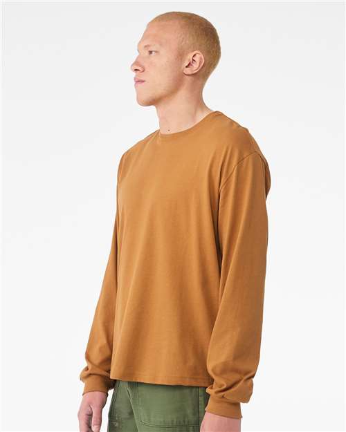 BELLA + CANVAS 6 oz. Heavyweight Long Sleeve Tee - 3511 Toast