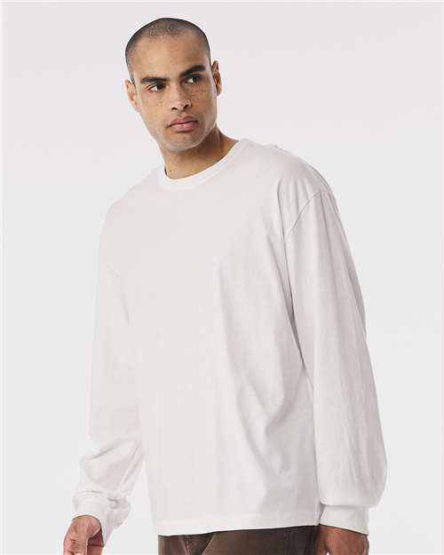 BELLA + CANVAS 6 oz. Heavyweight Long Sleeve Tee - 3511 Vintage White