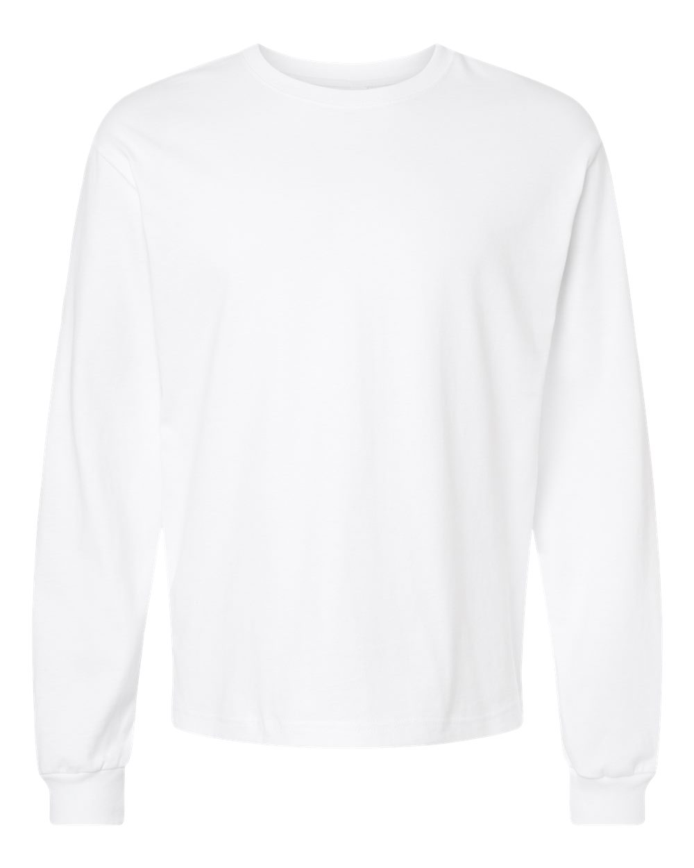 BELLA + CANVAS 6 oz. Heavyweight Long Sleeve Tee - 3511 White