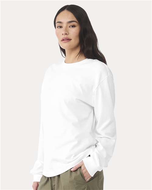 BELLA + CANVAS 6 oz. Heavyweight Long Sleeve Tee - 3511 White
