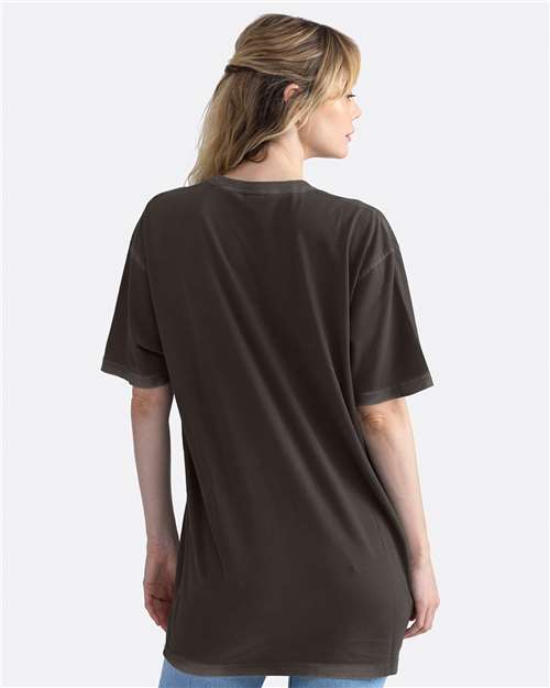Next Level Unisex Soft Wash T-Shirt - 3600SW Washed Graphite Black