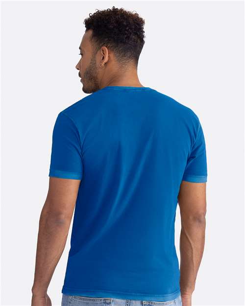 Next Level Unisex Soft Wash T-Shirt - 3600SW Washed Royal
