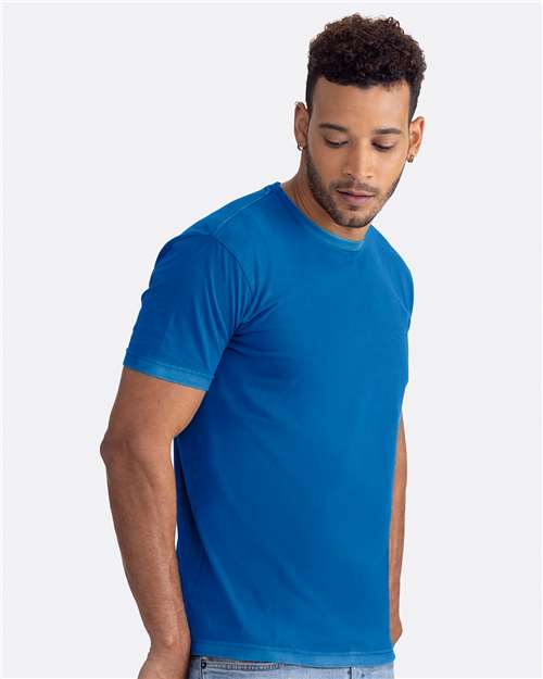Next Level Unisex Soft Wash T-Shirt - 3600SW Washed Royal