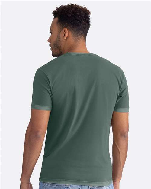 Next Level Unisex Soft Wash T-Shirt - 3600SW Washed Royal Pine