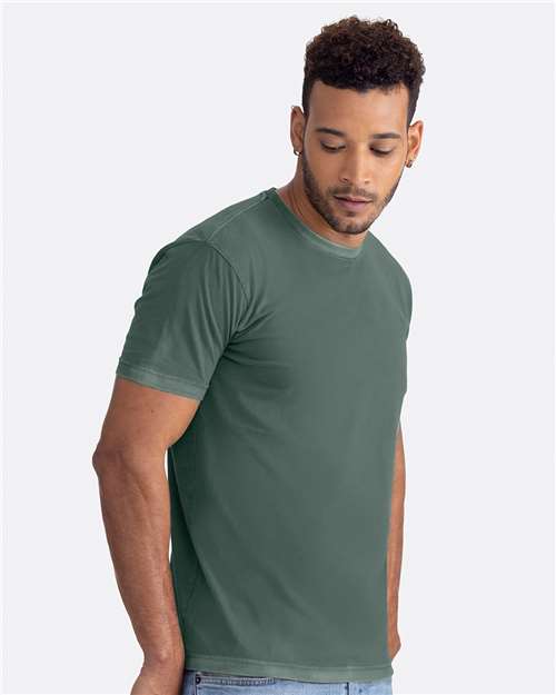 Next Level Unisex Soft Wash T-Shirt - 3600SW Washed Royal Pine