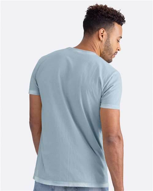 Next Level Unisex Soft Wash T-Shirt - 3600SW Washed Stonewash Denim