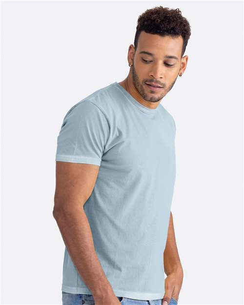 Next Level Unisex Soft Wash T-Shirt - 3600SW Washed Stonewash Denim