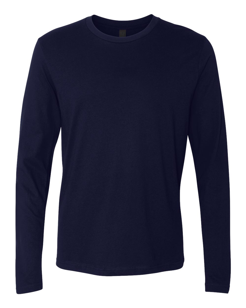 Next Level Unisex Cotton Long Sleeve T-Shirt - 3601 - 3601M Midnight Navy