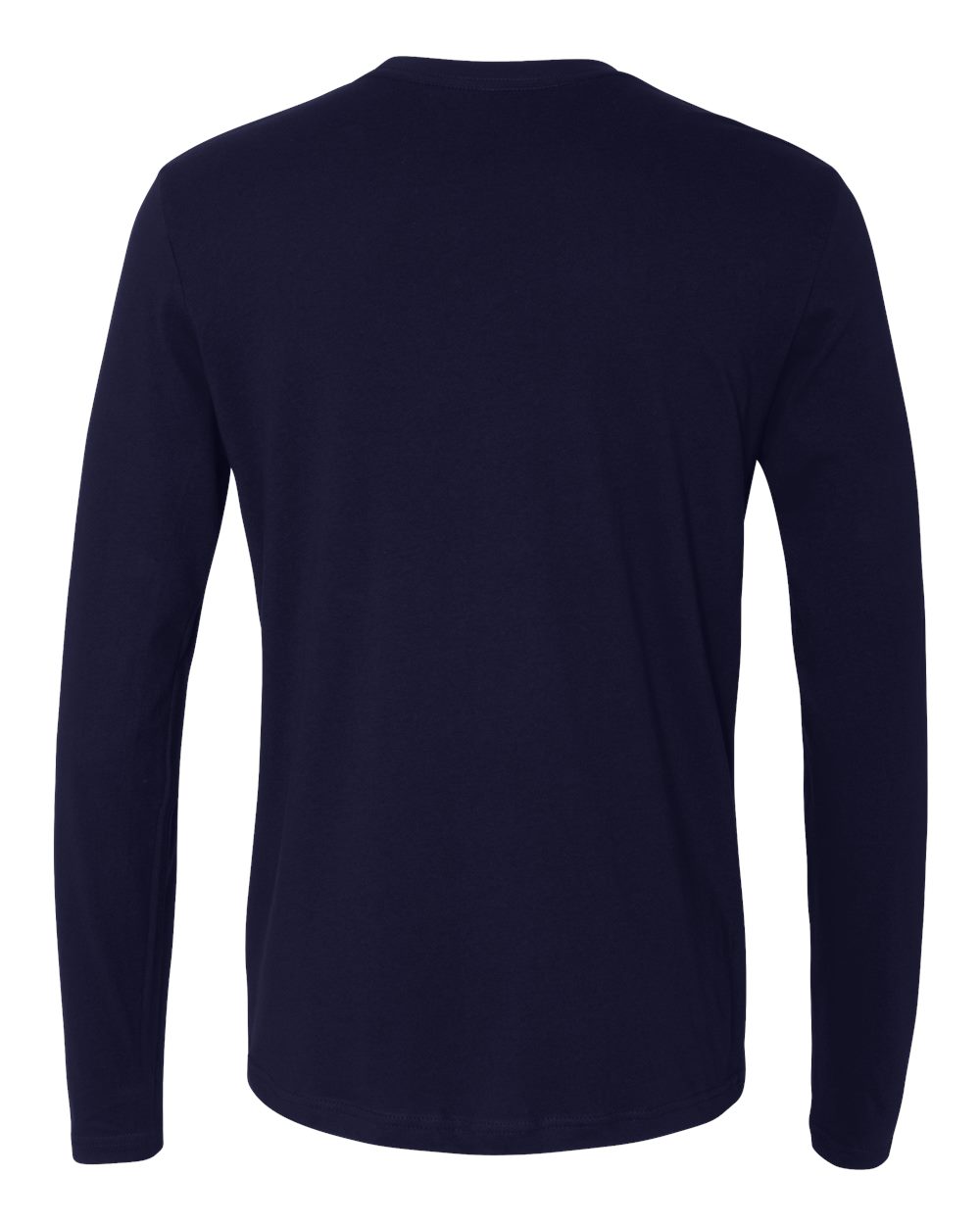 Next Level Unisex Cotton Long Sleeve T-Shirt - 3601 - 3601M Midnight Navy