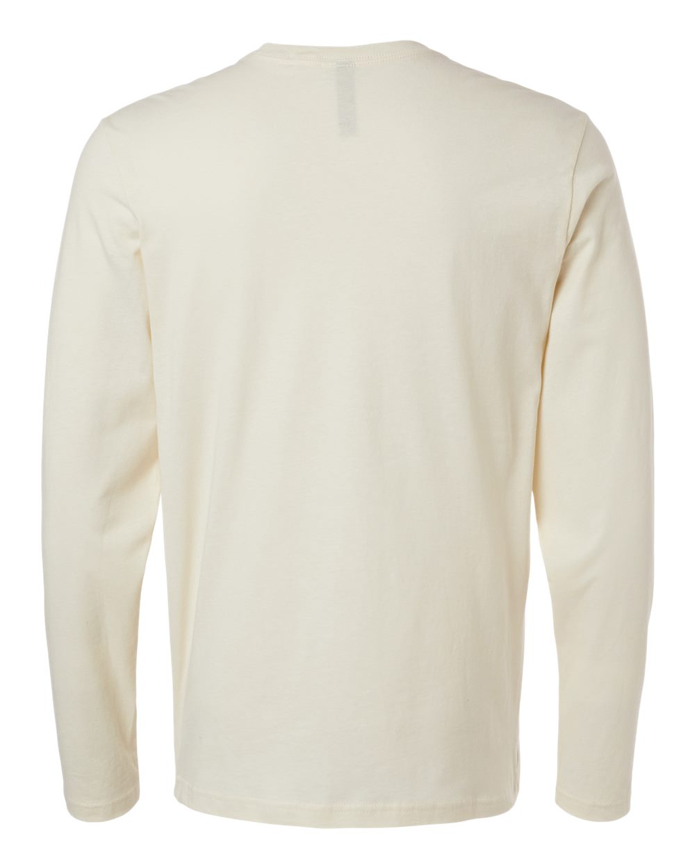 Next Level Unisex Cotton Long Sleeve T-Shirt - 3601 - 3601M Natural