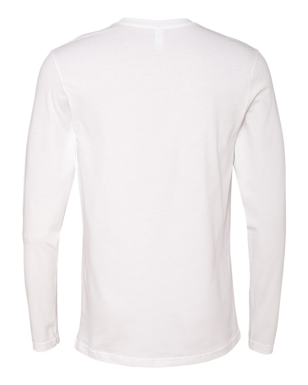 Next Level Unisex Cotton Long Sleeve T-Shirt - 3601 - 3601M White