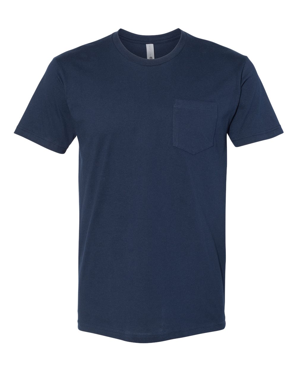 Next Level Unisex Cotton Pocket T-Shirt - 3605 - 3605N Midnight Navy