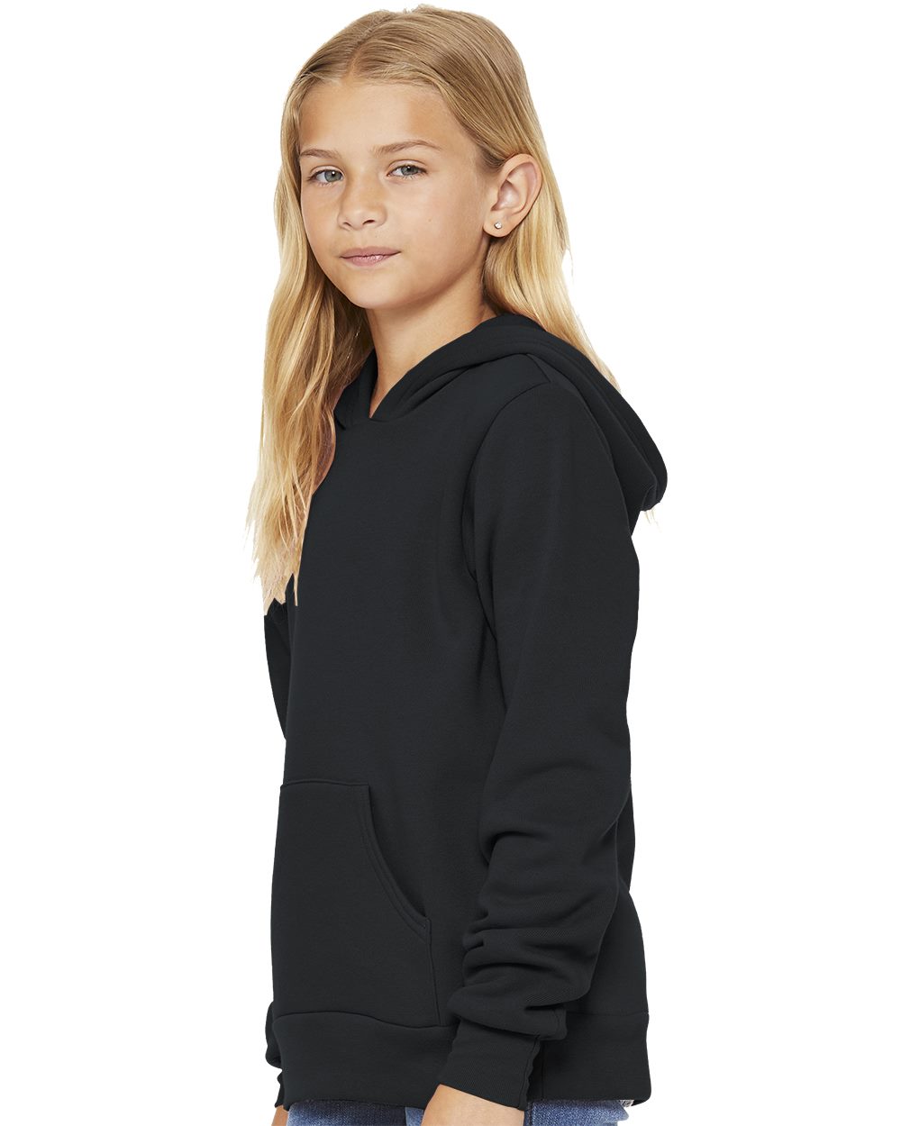 BELLA + CANVAS Youth Sponge Fleece Hoodie Sweatshirt - 3719Y
