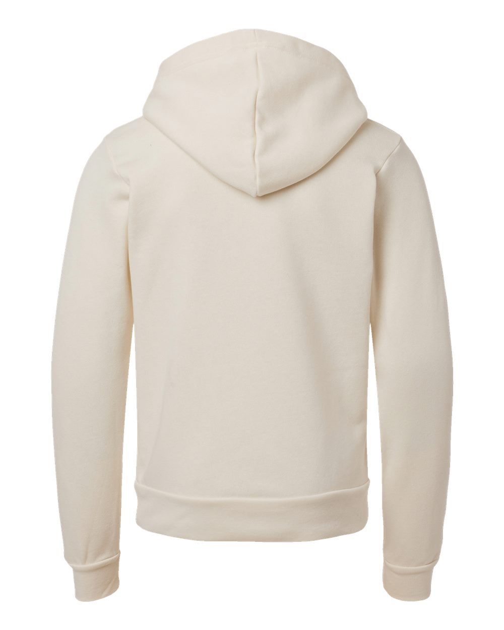 BELLA + CANVAS Youth Sponge Fleece Hoodie Sweatshirt - 3719Y Natural