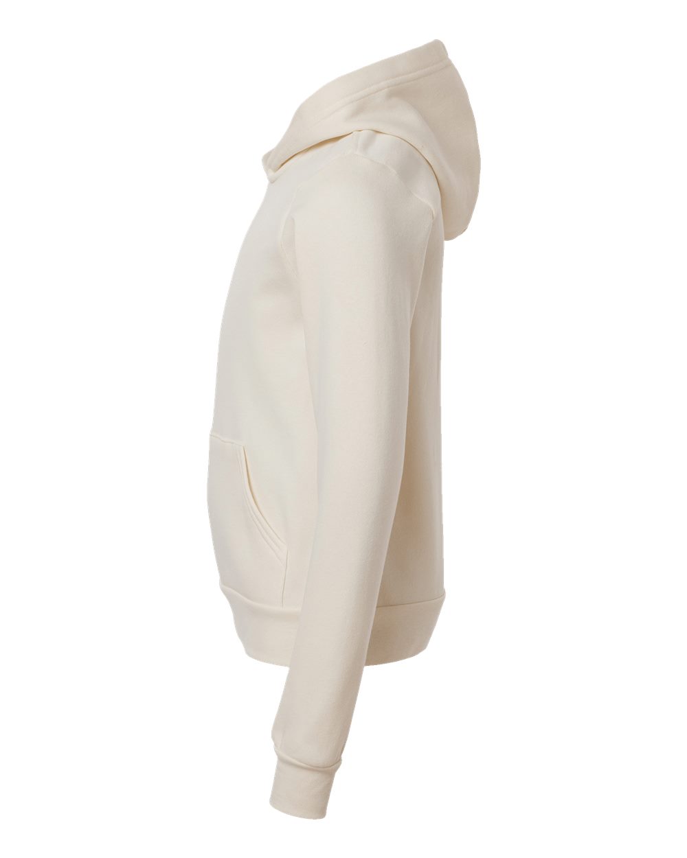 BELLA + CANVAS Youth Sponge Fleece Hoodie Sweatshirt - 3719Y Natural