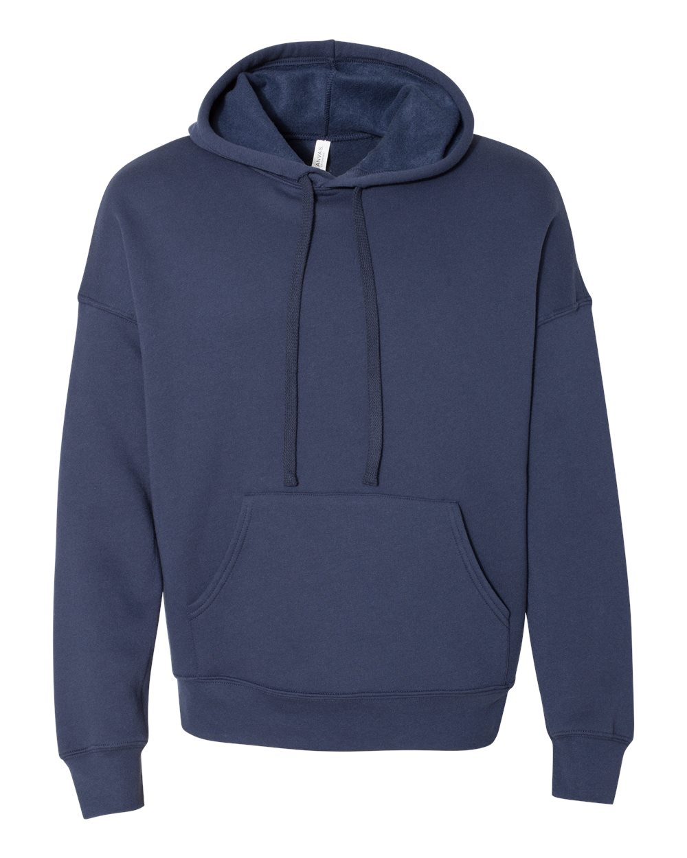 BELLA + CANVAS Unisex Sponge Fleece Drop Shoulder Hoodie Sweatshirt - 3729 Navy