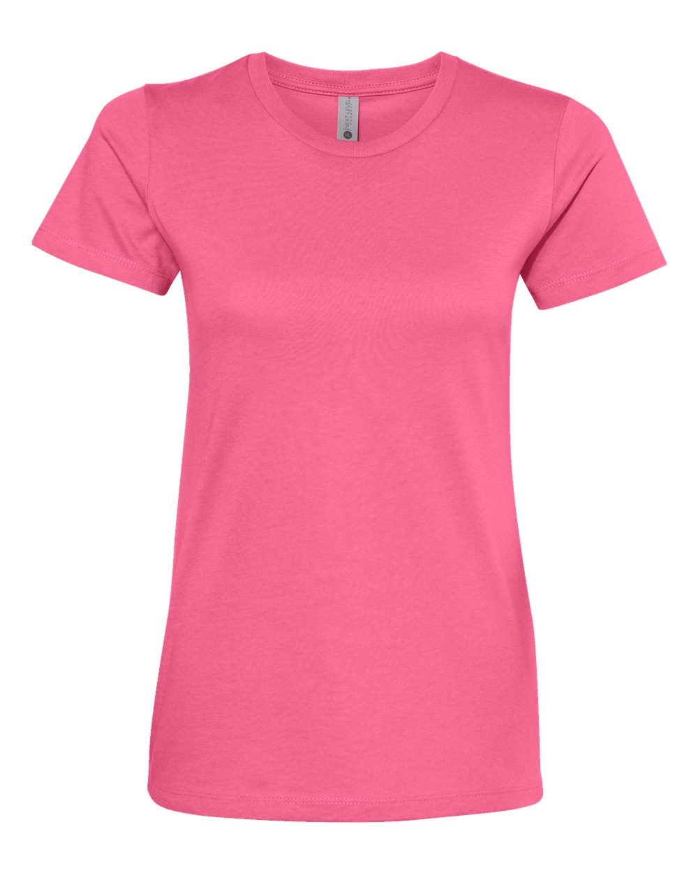 Next Level Women’s Cotton T-Shirt - 3900 - 3900L Hot Pink
