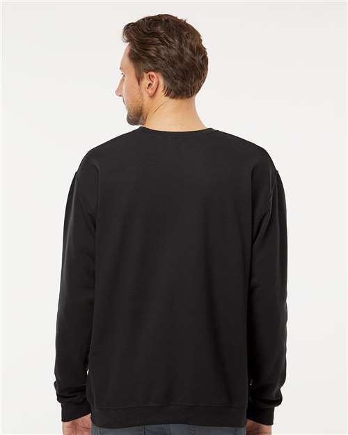 M&O Unisex Crewneck Fleece - 3340 Black