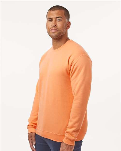 M&O Unisex Crewneck Fleece - 3340 Cantaloupe