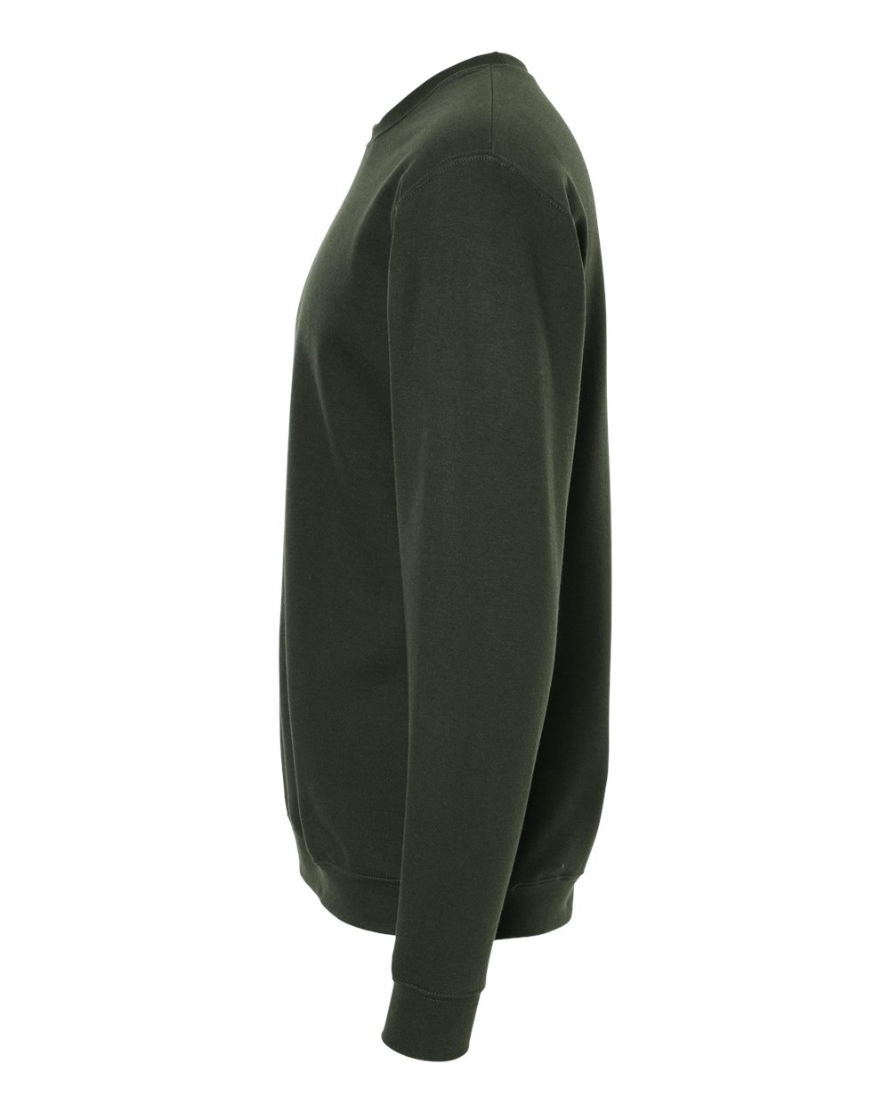 M&O Unisex Crewneck Fleece - 3340 Forest Green