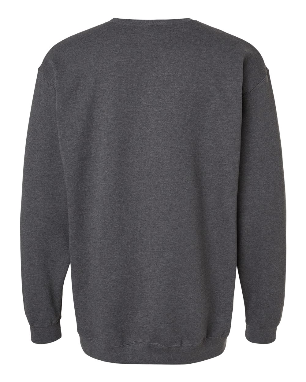 M&O Unisex Crewneck Fleece - 3340 Heather Charcoal