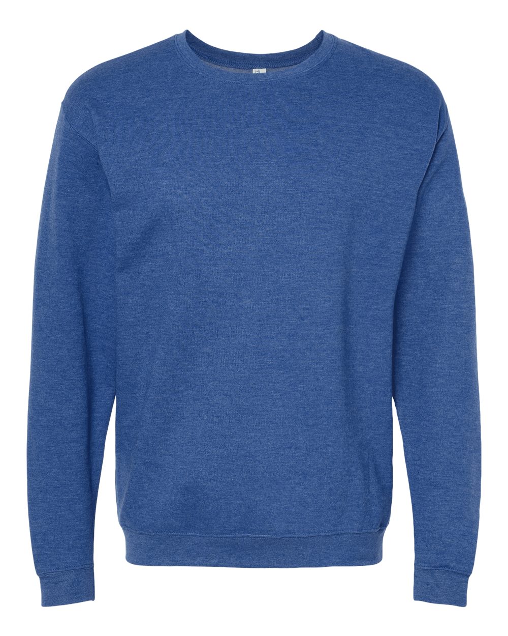 M&O Unisex Crewneck Fleece - 3340 Heather Royal